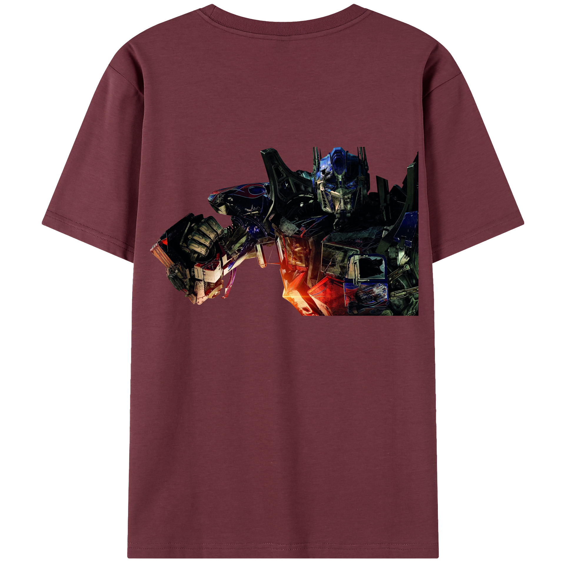 （画像用）  綿100％半袖Tシャツ（背面プリント）